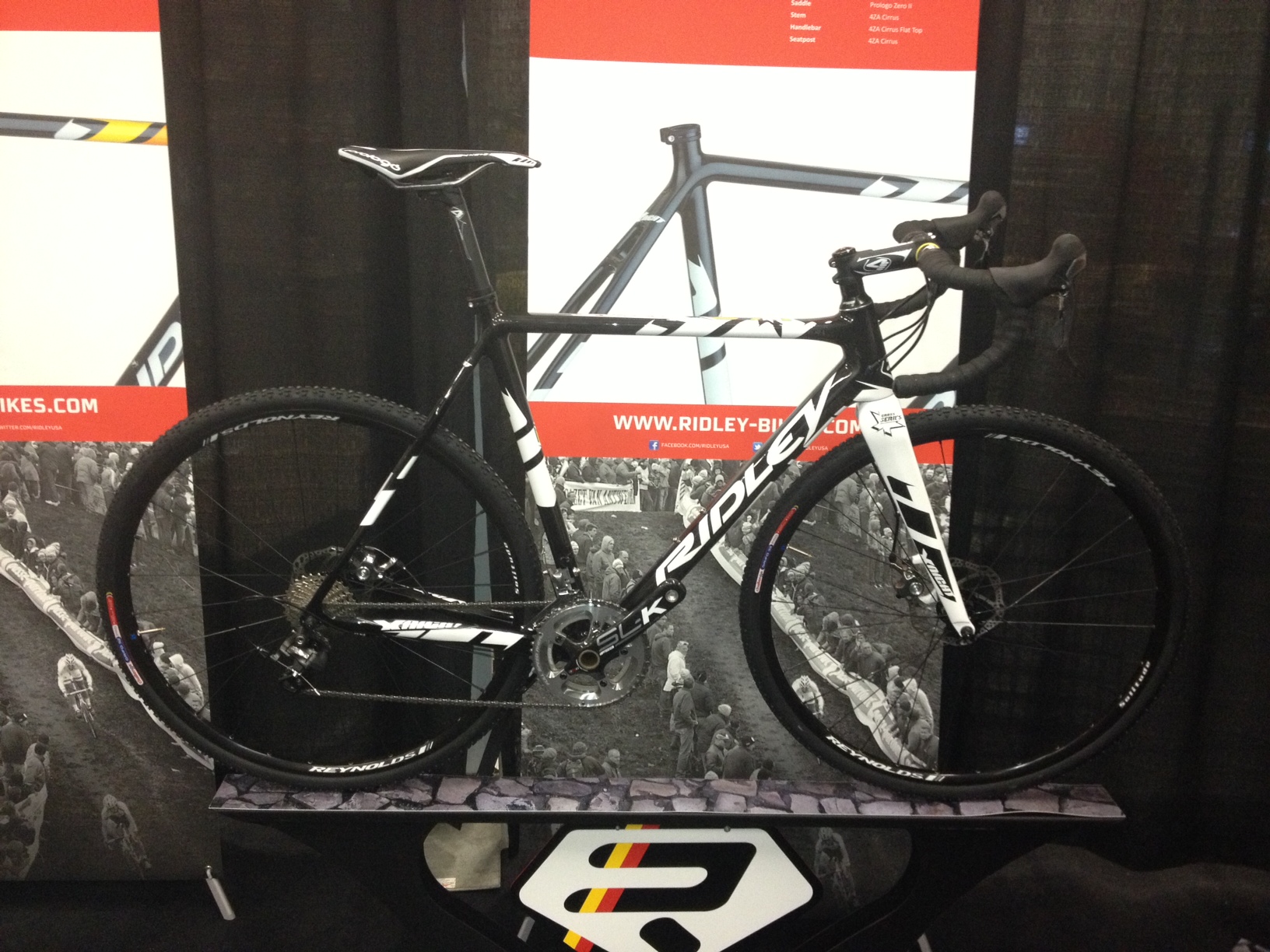First glance at the Ridley X-Night, new for 2014. © Dana Carson