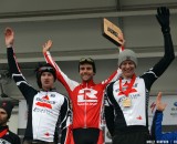 Justin Lindine took the win at Barry Roubaix. © Cyclocross Magazine Justin Lindine took the win at Barry Roubaix. © Cyclocross Magazine