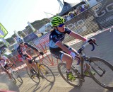 Mani leading Dyck and Duke at the 2013 Sea Otter Cyclocross race. © Cyclocross Magazine