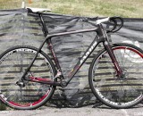 The Jamis Supernova Team carbon cyclocross bike returns in 2014 with SRAM Red 22 hydraulic brakes and American Classic Argent wheels. © Cyclocross Magazine