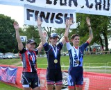 Kemmerer topping the podium at Nittany on Day 2. © Cyclocross Magazine