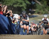 Driscoll leading the race on Day 1 of Gloucester. © Meg McMahon
