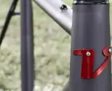 the 2014 Van Dessel Aloominator cyclocross frameset. © Cyclocross Magazine