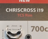 WTB ChrisCross tubeless cyclocross rim. © Clifford Lee / Cyclocross Magazine