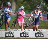 The eventual podium: Nash, Anderson and Compton. © Meg McMahon