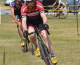 Racers round the course at Oktoberfest CX. © Trish Albert