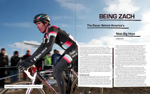 Photo: 22-year-old raised on his bike, racing and being compared to men often 10 years his senior. 