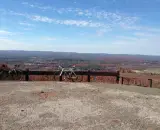 Despite being a solo racer, sometimes Mike mixes fun with training, like this ride up to the top of Mount Tom with friends in Massachusetts. © Cyclocross Magazine