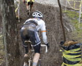 A mud slide, one of the course's more challenging sections, at the MAC series’ Limestone Cross in 2102. © Dennis Smith