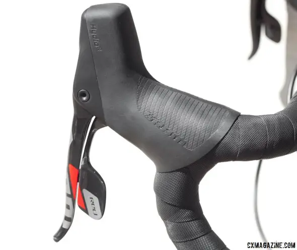 Photo: SRAM RED 22 and S-700 hydraulic disc brake and rim brake and Hydro R lever are recalled and could fail in normal weather.  Cyclocross Magazine. 