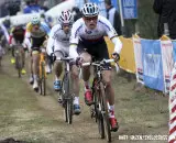 Zdenek Stybar at the front of the 2013 Heusden-Zolder World Cup. © Cyclocross Magazine