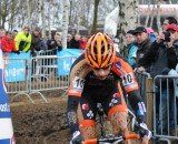 Peeters focusing hard. © Kristel Van Gilst