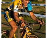 Meeusen with game face on at Laarne. © Kurt van Hout