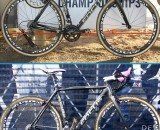 Jeremy Powers' National Championship-Winning Focus Mares Carbon Cyclocross Bke - 2014 (top) and 2012 (bottom)