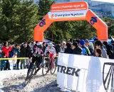 McDonald took the holeshot and never looked back at Tokyo Cyclocross. © Michael Rice