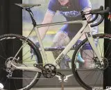 Foundry Harrow B1, 2015 graphics and partial build. Note the single chainring and new DT Swiss R24 Spline Disc Brake wheels with 350 hubs. © Cyclocross Magazine