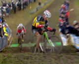 Video: Nys slips on the stepped hills at the 2014 Superprestige Noordzeecross Middelkerke