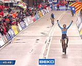 Thijs Aerts wins 2014 Junior Men's Cyclocross World Championships in Hoogerheide.