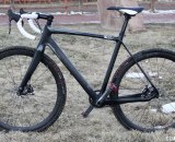Allen stripped down what was a geared Foundry Harrow not too long before his National Championship ride to win the Singlespeed National Championship on his first try. © Cyclocross Magazine