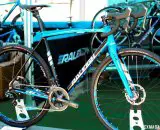 Raleigh's new 2015 RXC Disc and RXC Pro Disc carbon cyclocross frames get thru axles, lower bottom brackets and 11-speeds. © Cyclocross Magazine