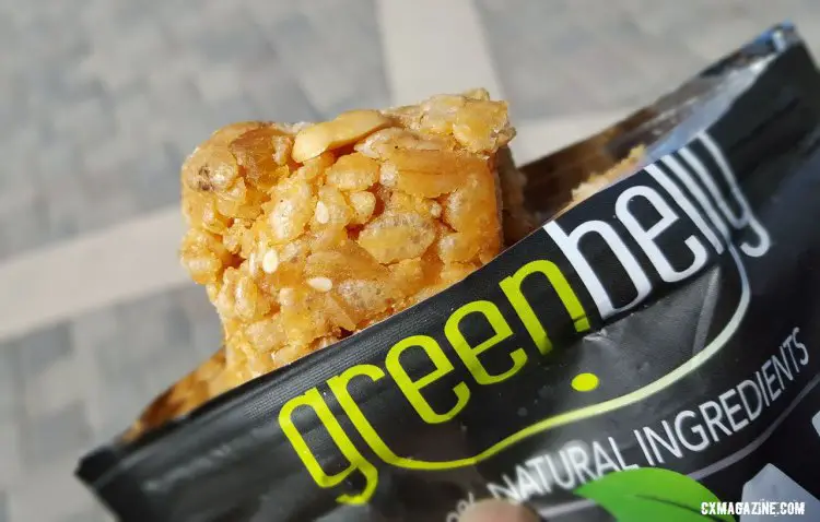 Greenbelly Meal 2 Go meal replacement bars. ©️ Cyclocross Magazine
