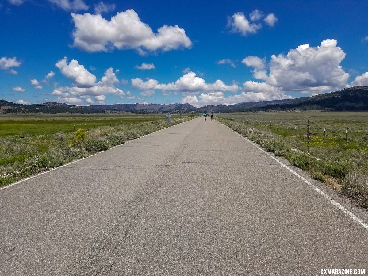 For some, there were many miles of lonely riding. 2019 Lost and Found gravel race. © A. Yee / Cyclocross Magazine