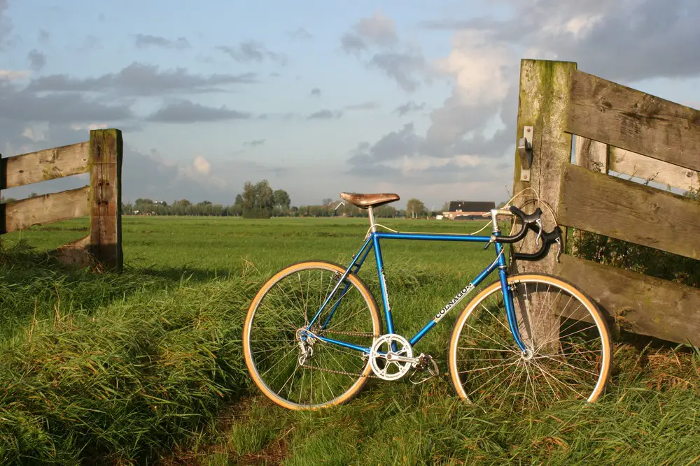Roger De Vlaeminck\'s custom Colnago cyclocross bike. © Stephan Wijland