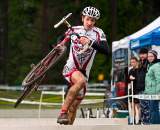 Riders faced chilly conditions and a damp cyclocross course in North Vancouver. ? John Irvine Photography