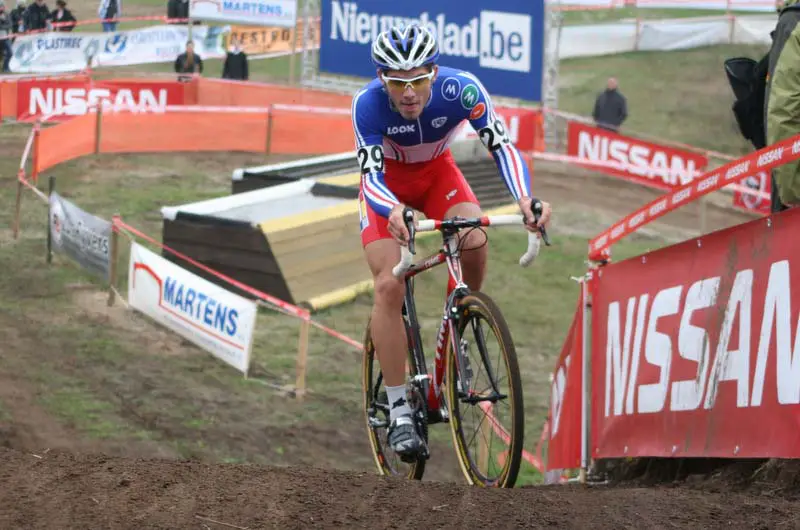 Emilien Viennet with a big gap. © Bart Hazen