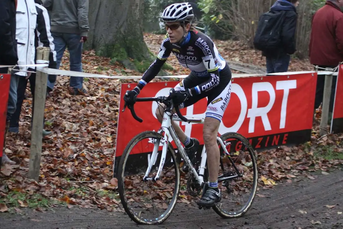 Vardaros rode into the top 20 at the Superprestige. © Bart Hazen