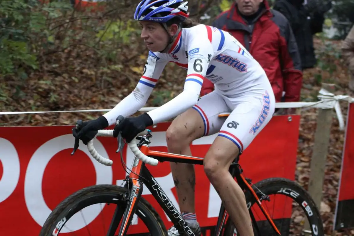 Wyman races to second at the Superprestige. © Bart Hazen