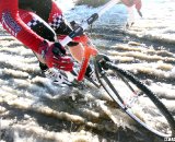 Jim Brown of Rad Racing rails a turn. © Cyclocross Magazine