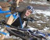 The course was challenging with a mix of snow and mud. Cyclocross Nationals Day 2 © Janet Hill