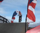 Norton on the flyover. © Cyclocross Magazine