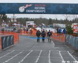 USA Cycling officials clear the way. Cyclocross Nationals Day 2 © Janet Hill