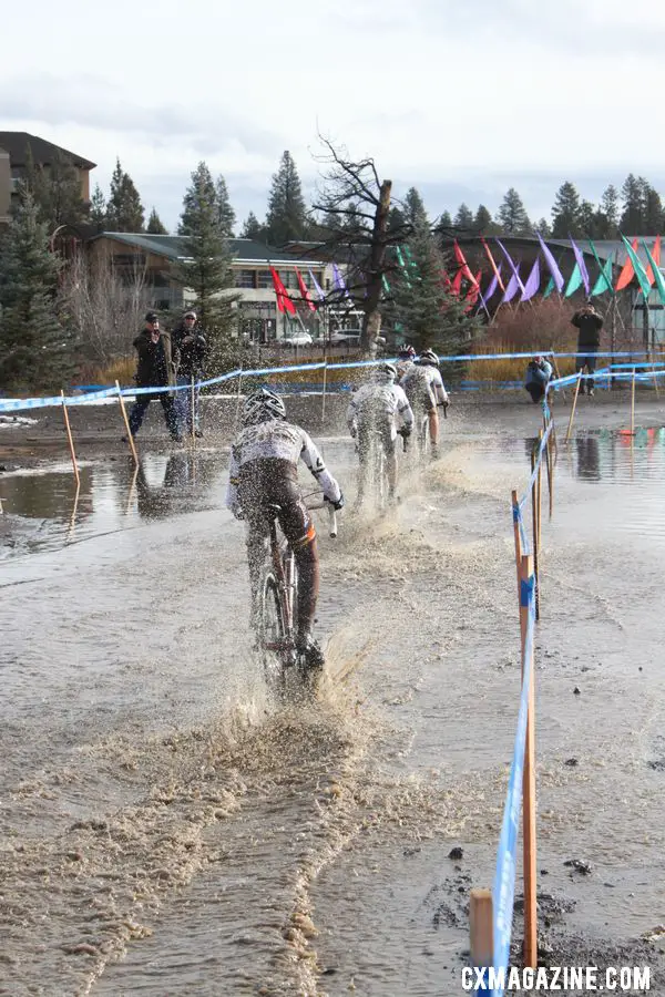 It was a wet, wet morning © Cyclocross Magazine