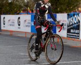 Emma White takes her first cyclocross title but has won a road title before. © Tim Westmore