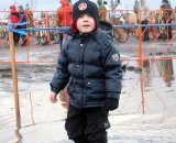 Only the toughest spectators braved the conditions. © Cyclocross Magazine