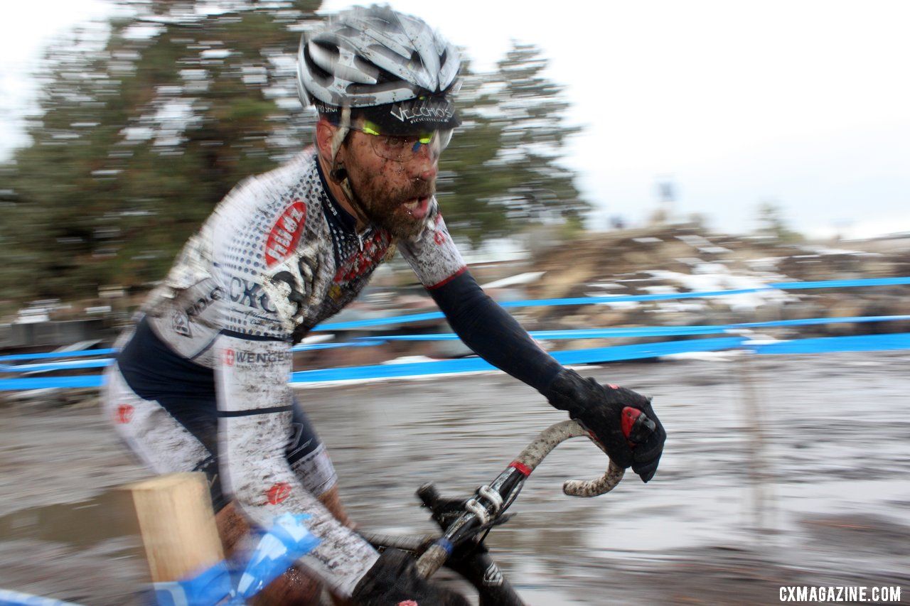 Jonathan Baker on his way to the National Title. © Cyclocross Magazine