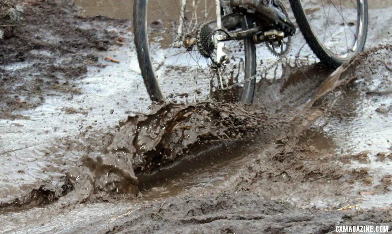 Conditions in Bend could be described as epic. © Cyclocross Magazine