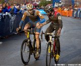 Summerhill and McDonald shake hands before going one to go (becoming a McDonald tradition) © Tim Westmore