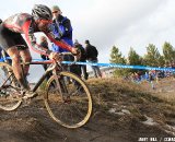 Steve Fisher drops the descent. © Janet Hill