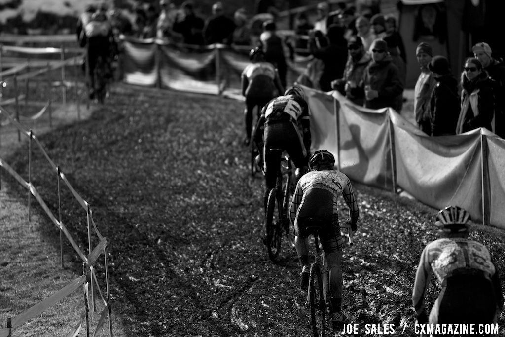 Could this Belgium? Fast racing and thick mud. U23 Race, 2010 Cyclocross National Championships © Joe Sales