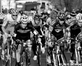 The Keough brothers and Gougen take to the  front. U23 Race, 2010 Cyclocross National Championships © Joe Sales