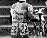 McDonald hits the stairs. U23 Race, 2010 Cyclocross National Championships © Joe Sales