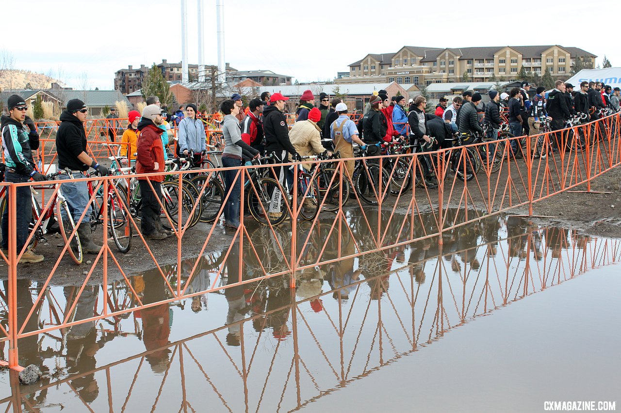 The calm before the storm. 2010 USA Cycling Cyclocross National Championships. © Cyclocross Magazine