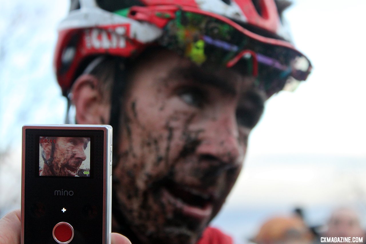 Todd Wells in the spotlight after his third championship. © Cyclocross Magazine