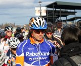 Craig gets a pep talk. 2010 USA Cycling Cyclocross National Championships. © Cyclocross Magazine