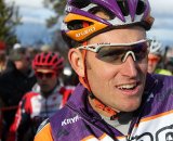 Trebon relaxed before the start. 2010 USA Cycling Cyclocross National Championships. © Cyclocross Magazine