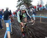 Powers had the form, but a crash kept him from the title. 2010 USA Cycling Cyclocross National Championships. © Cyclocross Magazine